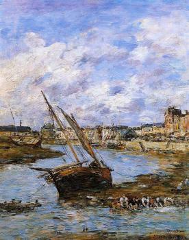 尤金 佈丹 Trouville, the Inner Port, Low Tide 尤金 佈丹 Trouville, the Inner Port, Low Tide